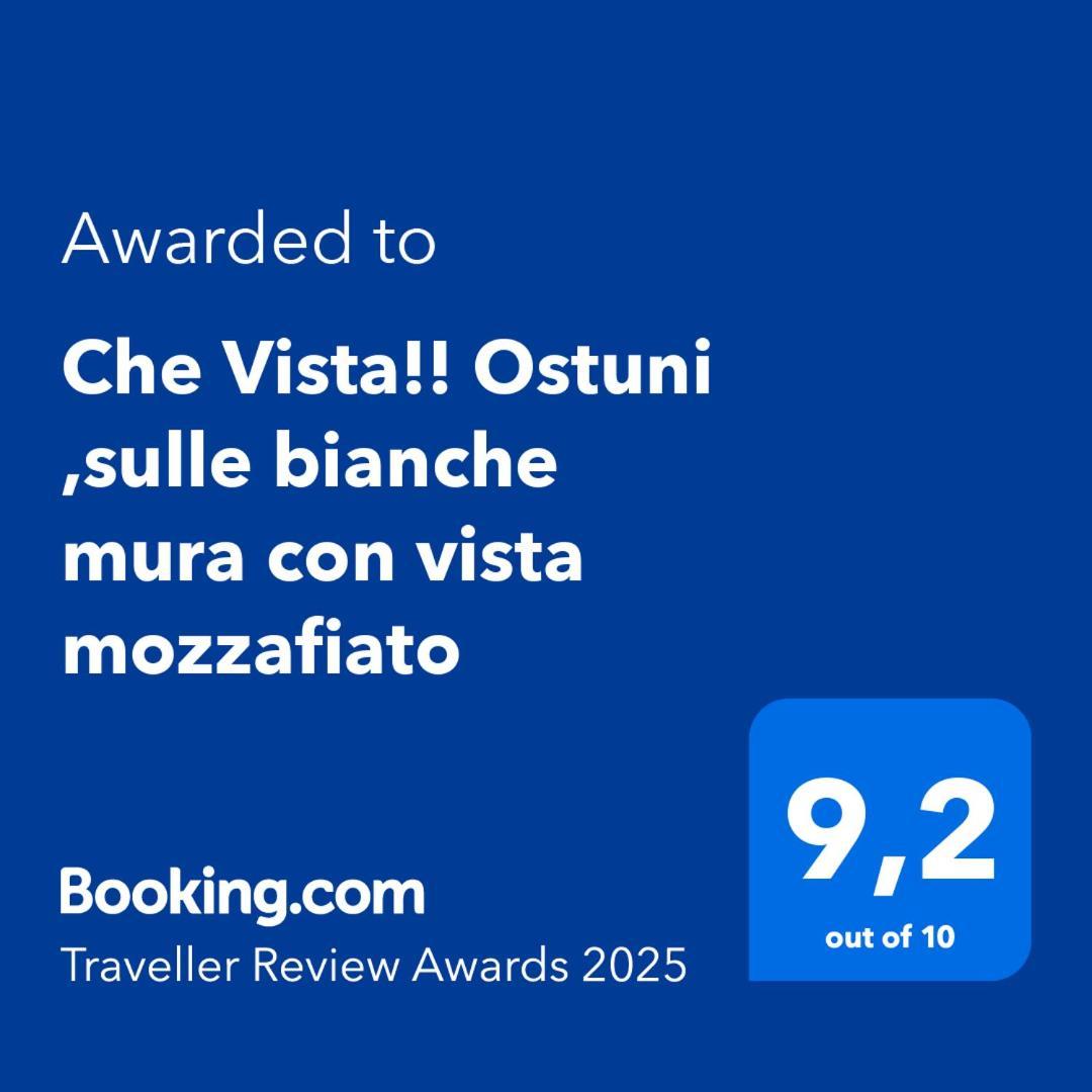 Che Vista!! Ostuni ,Sulle Bianche Mura Con Vista Mozzafiato Екстер'єр фото